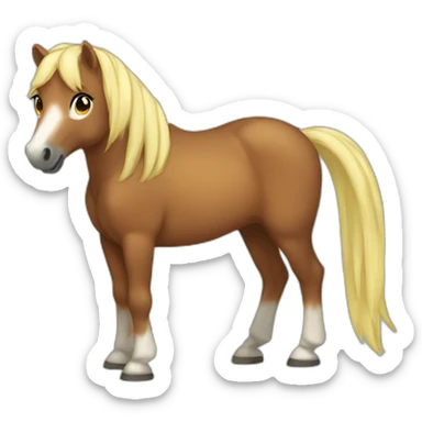 Pony sticker