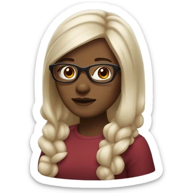 𝓦𝓱𝓲𝓽𝓮 𝓬𝓸𝓶𝓹𝓵𝓮𝔁𝓽𝓮𝓭 𝓰𝓲𝓻𝓵 𝔀𝓲𝓽𝓱 𝓪𝓷𝓰𝓵𝓮𝓭 𝓯𝓪𝓬𝓮 𝓪𝓻𝓬𝓱𝓮𝓭 𝓮𝔂𝓮𝓫𝓻𝓸𝔀𝓼 𝓻𝓮𝓭 𝓵𝓸𝓷𝓰 𝓵𝓪𝔂𝓮𝓻𝓮𝓭 𝓱𝓪𝓲𝓻 𝓯𝓾𝓵𝓵 𝓵𝓲𝓹𝓼 𝓪𝓷𝓭 𝓼𝓺𝓾𝓪𝓻𝓮 𝓫𝓵𝓪𝓬𝓴 𝓰𝓵𝓪𝓼𝓼𝓮𝓼 sticker