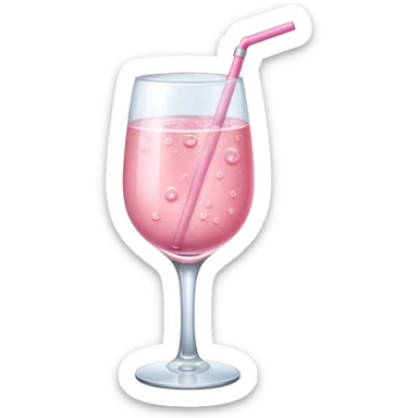 pink drinks sticker