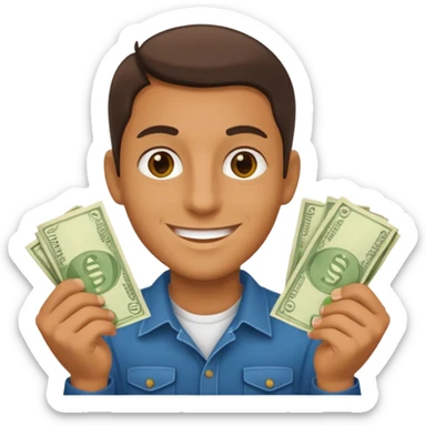 Ladron the money sticker