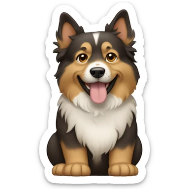 köpek balıklı insan sticker
