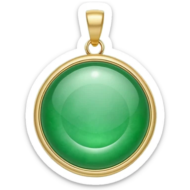 jade pendant sticker