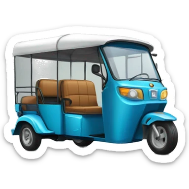 Tuk tuk cross kart  sticker