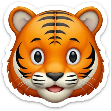 Tigre emoji sticker
