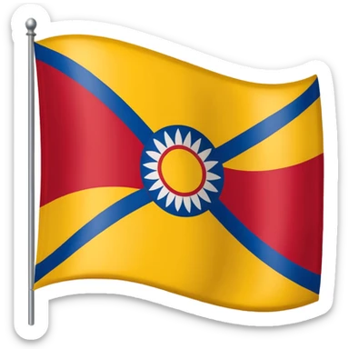 Flag of Tibet sticker