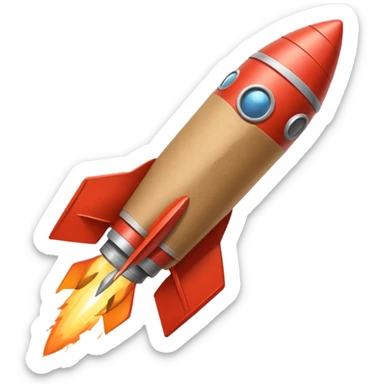 brown paper wrap usually found in indonesian stall.. attached to rocket sticker