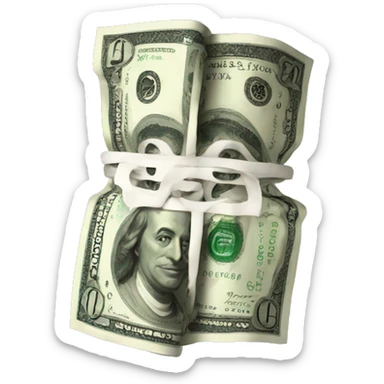 Money sticker