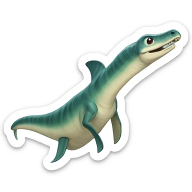 Elasmosaurus sticker