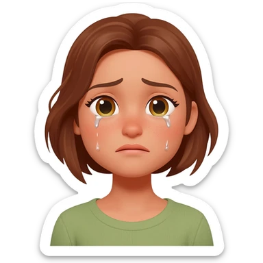 chilindrina llorando chavo del ocho sticker