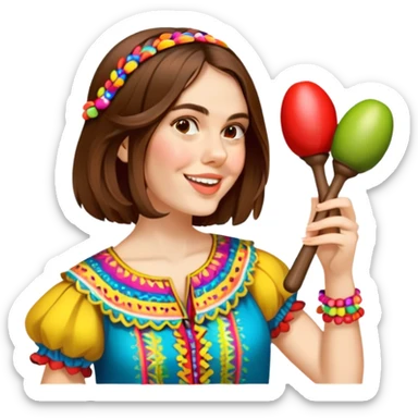 Maraca Player sticker