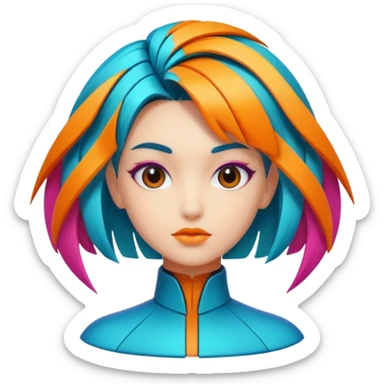 AI Hairstyles sticker