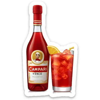 Campari Venice sticker