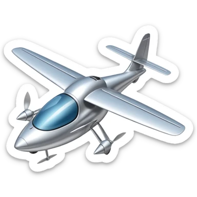 Propeller Craft – Small flying craft with spinning blades sticker