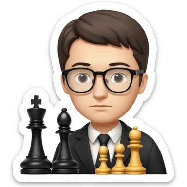 chess player sticker