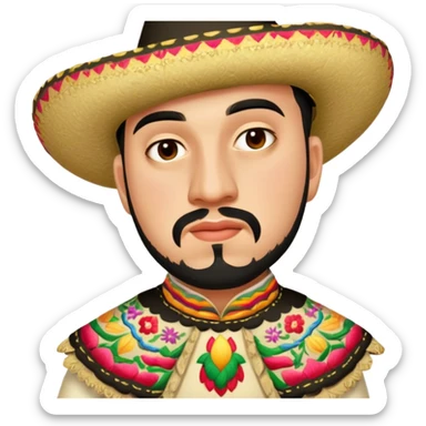 Traditional Costume Enthusiast sticker