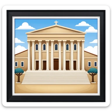 greek gymnasium sticker