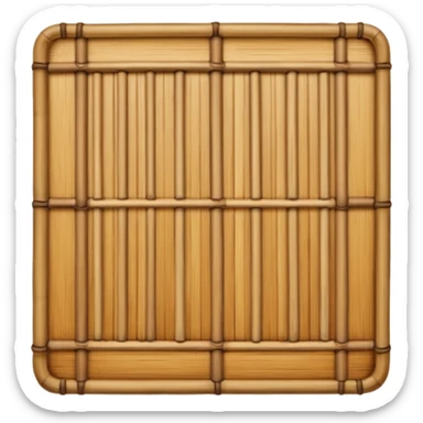 bamboo doormat sticker