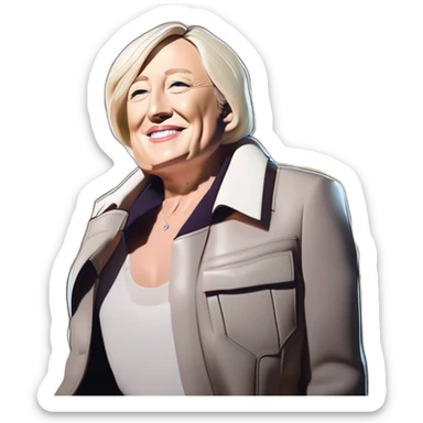 Jean mari le pen sticker