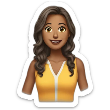 christie burke the ark sticker