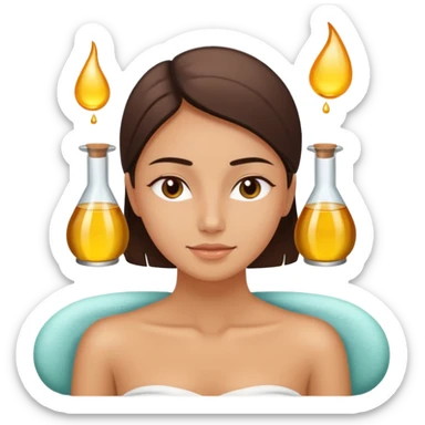 oil massage emoji  sticker