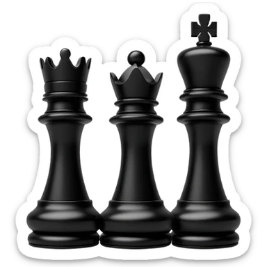 chess pieces sticker
