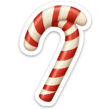 christmas candy cane sticker