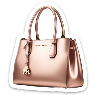 Rose gold Michael Kors bag  sticker