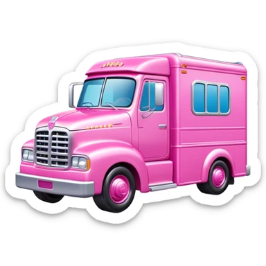 Real Life Barbie Dream truck sticker