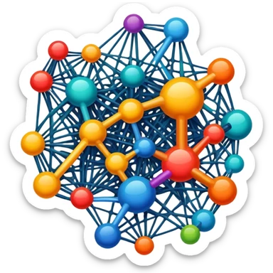 
neural network draws itself sticker