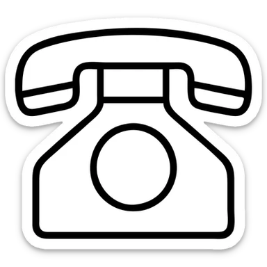 telephone sticker