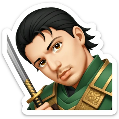 Samurai Sentry sticker