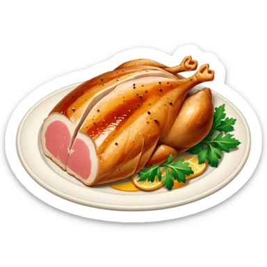 turkey fillet pre cook sticker