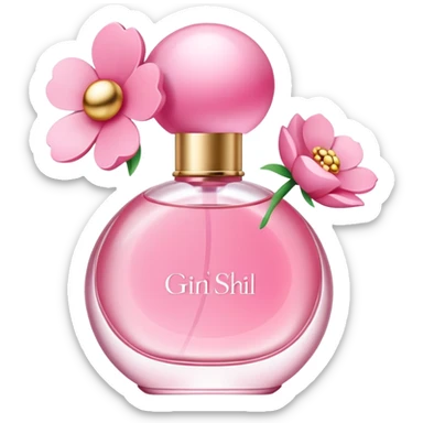 Good girl blush perfume sticker