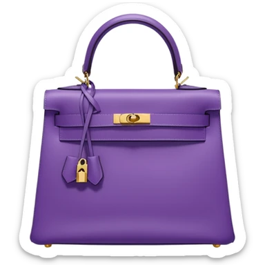 hermes kelly violet bag sticker