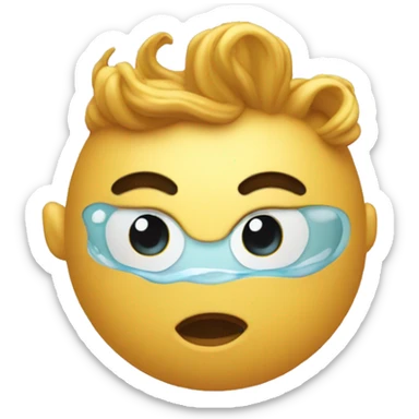 bouteille d'eau  sticker