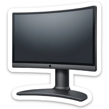 big gaming monitor sticker