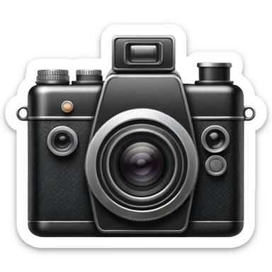 camara fotografíca sticker