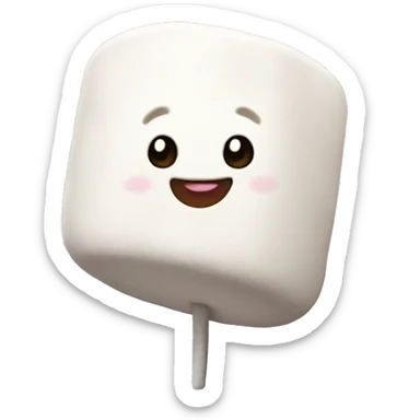 Marshmallow  sticker