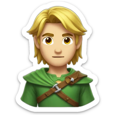 link tears of the kingdom sticker