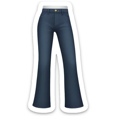 flared pants sticker