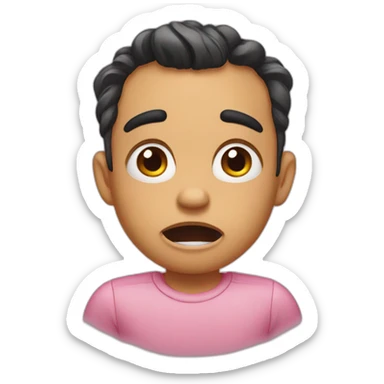 happy-sad-cry-baby sticker