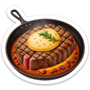 meat meal sticker