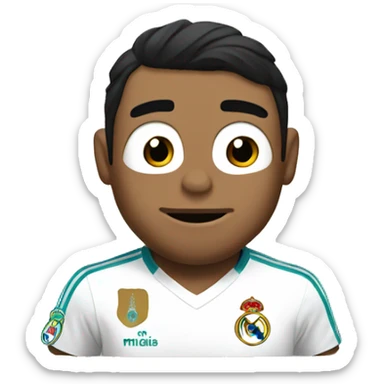 oso del real madrid sticker