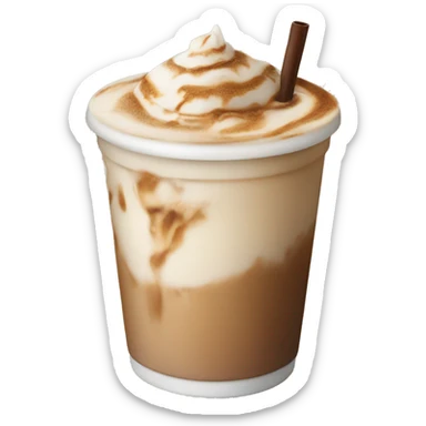 Iced latte sticker