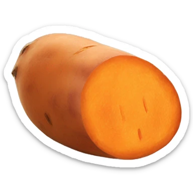 Sweet potato wedges  sticker