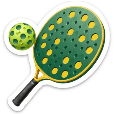 pickle ball sticker