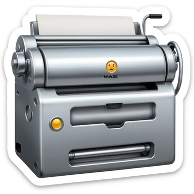 mac os digital press hydraulic sticker