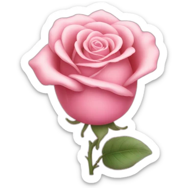 Coeur rose pastel sticker