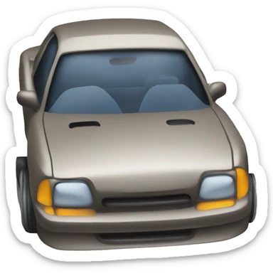 Make a car drifting sticker