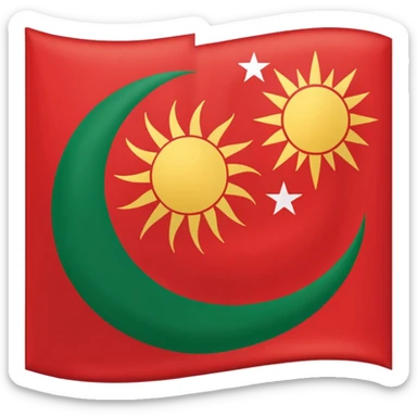 Drapeau tatarstan sticker